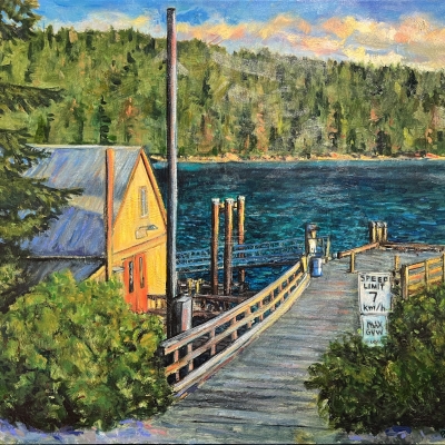 Kim Pollard / Pender Island / Port Washington / The Shed / West Coast / BC Artist 