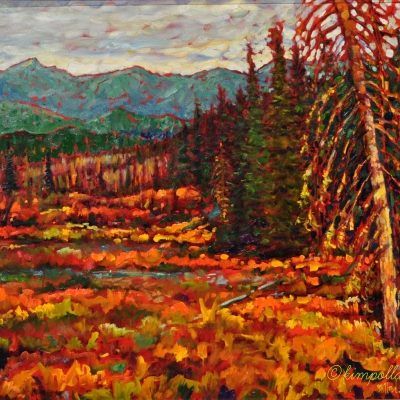 Kananaskis Country | Landscape Paintings | Kim Pollard | Canadian Artist | Kananaskis Alberta
