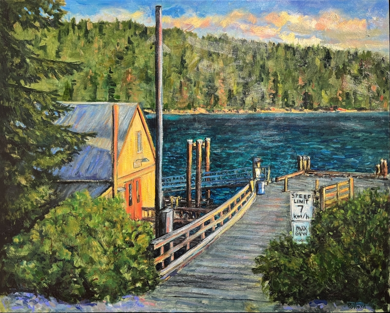 Kim Pollard / Pender Island / Port Washington / The Shed / West Coast / BC Artist 