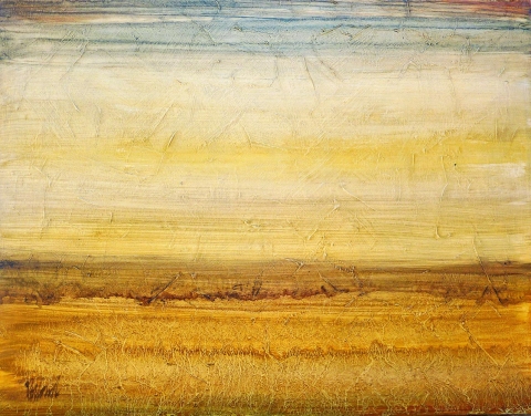Harvest | Visceral Landscapes | Kim Pollard | Canadian Artist | Abstract Landscape