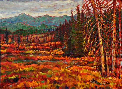 Kananaskis Country | Landscape Paintings | Kim Pollard | Canadian Artist | Kananaskis Alberta