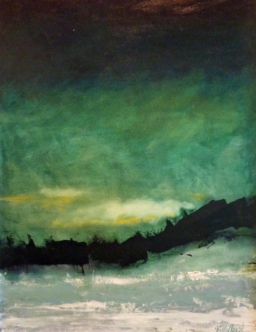 Winter Solstice | Visceral Landscapes | Kim Pollard | Canadian Artist | Abstract Landscape